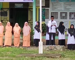 KUA Rao Selatan Gelar Upacara Peringatan HAB ke-80 Penuh Khidmat