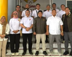 KONI Lampung Jajaki Dukungan Sumbar untuk Tuan Rumah PON 2032, Hamdanus: Masih Dikaji