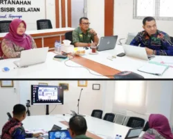 Kantor Pertanahan Pessel Ikuti Rapat Tindak Lanjut Penyelesaian Tanah dalam Kawasan Hutan