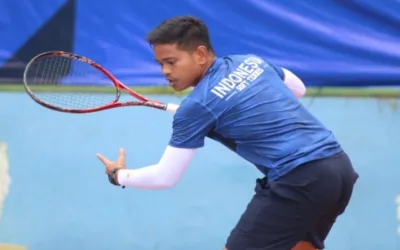 Risky Syahputra Jadi Wakil Sumbar di Seleknas Asian Games 2026 Soft Tennis