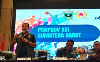 KONI Padang Tegaskan Porprov Sumbar XVI Juni- Juli 2026 Tak Boleh Tertunda