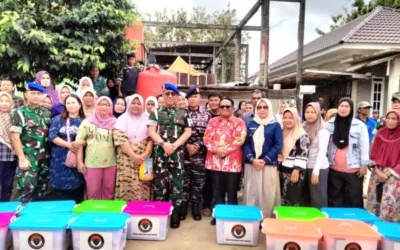 Alumni Akabri 94 Datang Salurkan Bantuan, Camat Amrizal Rengganis Ucapkan Terima Kasih
