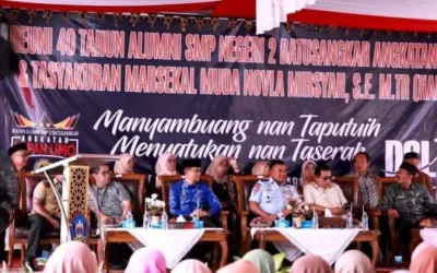 Reuni 40 Tahun Alumni SMPN 2 Batusangkar Angkatan 1985, Perkuat Solidaritas dan Kepedulian Sosial