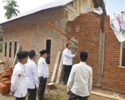 Wako Yota Balad Tinjau Rumah BERANI dari Kemenag Kota Pariaman