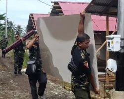 PPM Sumbar Bersama TNI Polri dan Tagana Bangun 100 Unit Huntara untuk Korban Banjir dan Galodo