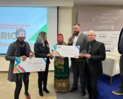 Penulis Salwa Bakr dan Denny JA Terima Penghargaan Sastra BRICS Pertama, Hadiah 200 Juta