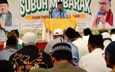Subuh Mubarakah 2026, Sekda Sumbar Ajak ASN Perbaiki Niat dan Bangkitkan Semangat