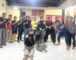 Berselang Dua Jam, Tim Opsnal Reskrim Polres Dharmasraya Amankan Pelaku Pencurian Ranmor