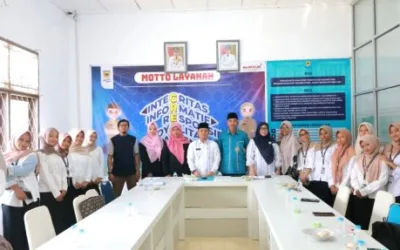 Siswa SMAN 2 Lintau Buo Kunjungi Dinas Kominfo, Belajar Peran Humas dan Pengelolaan Informasi Publik