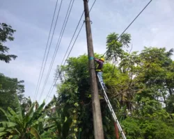 Optimalisasi Layanan Telekomunikasi, PLN Icon Plus Lakukan Pemeliharaan Jaringan Fiber Optic di Kota Padang