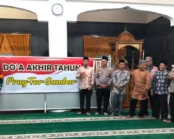 Sambut Pergantian Tahun Baru, Camat Rao Selatan dan Walinagari Lansek Kadok Barat Gelar Dzikir Bersama