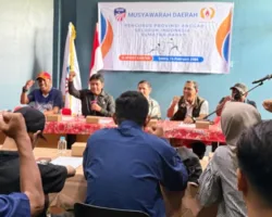 Sutan Hendra Kembali Pimpin IKASI Sumbar, Siap Gaspol Menuju PON Beladiri 2026