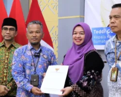 Kantor Pertanahan Pessel Raih Predikat Kualitas Baik dari Ombudsman RI 2025