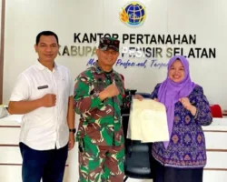Sertifikat BMN Diserahkan ke Kodim 0311/Pessel, BPN Perkuat Pengamanan Aset Negara