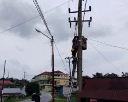 Jaga Konsistensi Layanan Telekomunikasi, PLN Icon Plus Lakukan Pemeliharaan Fiber Optik di Minas Jaya, Siak