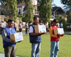 Operasi Keselamatan Singgalang 2026, Polres Pasaman Barat Apel Bersama Ojek