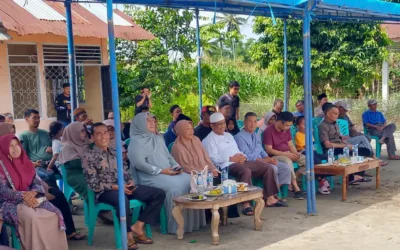 Sapa Warga Bumi Tiakar Indah, Hj. Aida Komitmen Tuntaskan Pembangunan Mushalla dan Drainase