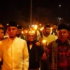Wawako Allex Ikuti Pawai Obor Meriahkan Penyambutan Ramadan 1447 H