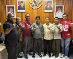 Bahas Porprov XVI Sumbar 2026, KONI Padang Koordinasi dengan KONI Sumbar
