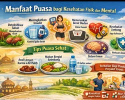 Puasa Tak Hanya Ibadah, Ini Manfaatnya bagi Kesehatan Fisik dan Mental