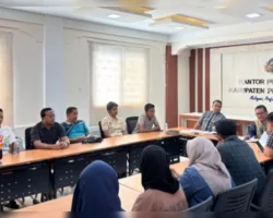 Seksi Survei dan Pemetaan, BPN Pessel Gelar Rapat Monitoring dan Evaluasi