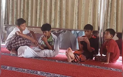 WiFi Gratis di Mesjid Jihad Simpang Tinju Padang, Cara Kreatif Bikin Anak-Anak Betah dan Rajin Salat