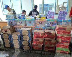 Korban Kebakaran Sungai Andok Terima Bantuan Logistik dari Pemko