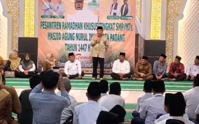 Pesantren Ramadan Khusus Digelar, Wawako Maigus Nasir: Pendidikan Surau Lahirkan Pemimpin Hebat