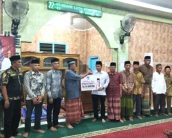 Safari Ramadhan Evi Yandri Rajo Budiman Disambut Bahagia Masyarakat di Masjid Mardhatillah
