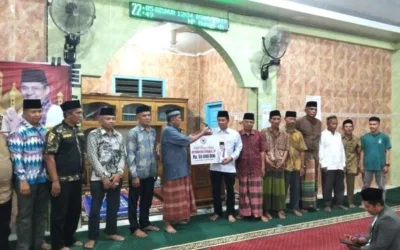 Safari Ramadhan Evi Yandri Rajo Budiman Disambut Bahagia Masyarakat di Masjid Mardhatillah