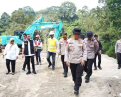 Korps Brimob Polri Pastikan Dukungan Pengamanan Rehab Rekon Jembatan Kembar