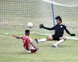 Pandeka Minang Makin Bertaji, Sarangkan Enam Gol ke Gawang Kompak Kampung Pisang