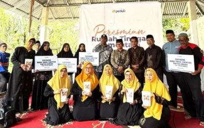 Resmikan Rumah Tinggal Sementara di Palembayan, DT Peduli Sumbar Hadirkan Hunian Layak bagi Penyintas