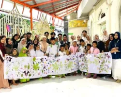 Kelompok KKN Cupak Tangah 3 Universitas Andalas Gelar Trauma Healing bagi Anak Korban Banjir Bandang