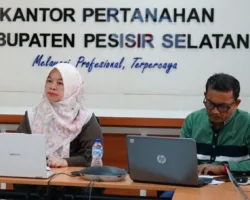 Rapat Evaluasi, BPN Pesisir Selatan Percepat Penyelesaian Tunggakan dan KW456