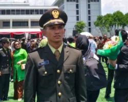 Baru Dilantik Jadi Perwira TNI, Atlet Sumbar Gilang Ilhaza Dipanggil Pelatnas Asian Games 2026