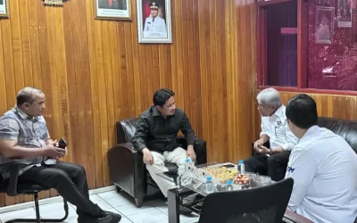 Staf Khusus KONI Pusat John Lubis Kunjungi KONI Sumbar, Tekankan Kunci Pembinaan Olahraga