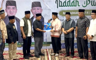 Empat Daerah Resmi Ajukan Diri Jadi Tuan Rumah Cabor Porprov XVI Sumbar 2026, Kota Solok Serahkan Surat Saat Bukber