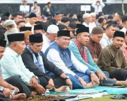 Pemko Pariaman Gelar Salat Idul Fitri 1447 H, Yota Balad: Jadikan Idul Fitri Bersihkan Hati dan Pikiran Kita