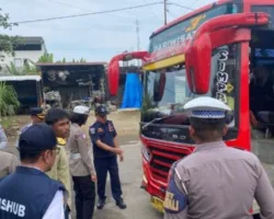 Jelang Lebaran, Satlantas Polres Pasaman Barat Cek Kelayakan Operasional Ranmor