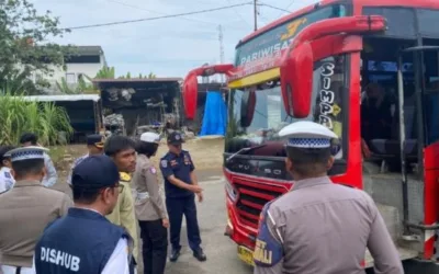 Jelang Lebaran, Satlantas Polres Pasaman Barat Cek Kelayakan Operasional Ranmor