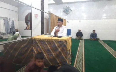 Letkol Inf. Slamet Dwi Santoso Akhiri Tugasnya di Masjid Baiturrahman Banto Darano