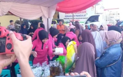 Polres Pasaman Barat Gelar Pasar Pangan Murah