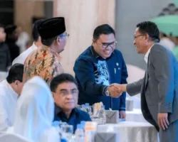 Rico Alviano Buka Puasa Bersama Menteri Hukum Supratman, Bahas Berbagai Isu Strategis