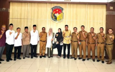 Wabup Pesisir Selatan Kunjungi Mukomuko, Perkuat Silaturahmi Antar Daerah