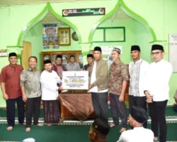 Ketua TSR Tim II Pemko Pariaman Mulyadi, Kunjungi Masjid Muhammadiyah Al Bukhari