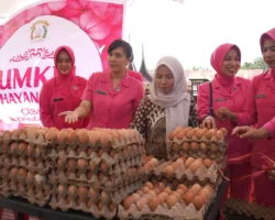 Bazar Ramadan di Mapolres Sediakan Kebutuhan Pokok Terjangkau