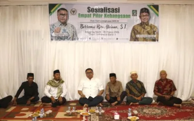 Perkuat Pemahaman Masyarakat, Rico Alviano Gelar Sosialisasi Empat Pilar Kebangsaan
