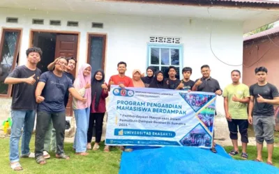 Ubah Sampah Organik dan Limbah Pertanian jadi Emas Hitam, Mahasiswa Berdampak HIMAGRI UNES 2026 Latih Petani IV Koto Mudik