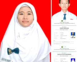 Dua Siswa MTsN 4 Pasaman Barat Lolos di MAN IC Padang Pariaman